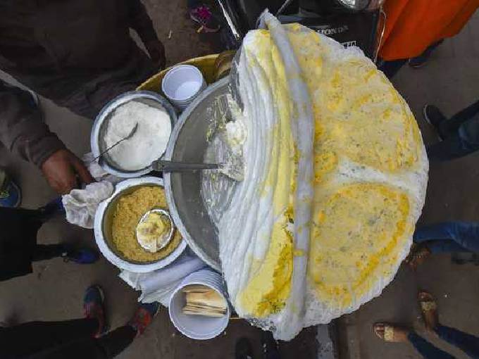 Daulat ki chaat in delhi