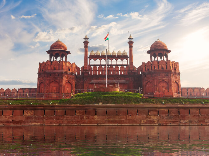 Red fort in Delhi